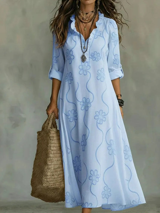 Sienna | Bohemian Floral Summer Maxi Dress